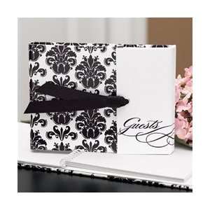  Black and White Gatefold Guest Book Arts, Crafts & Sewing