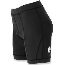 NEW DESCENTE WOMENS BLISS SPLICE CYCLE SHORTS BLACK  
