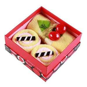   Box)Lemon Dessert Gift Box Towel Favors, Gift Idea