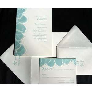  umi couture letterpress invitation suite: Baby