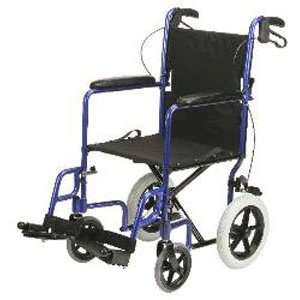  Ultra Light Weight Transporter w/Fixed Full Arms. Blue 