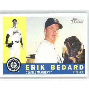  Erik Bedard / Seattle Mariners   2009 Topps Heritage Card 