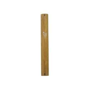  12cm Mezuzah with Semi Circle Shape and Silver Shin in 