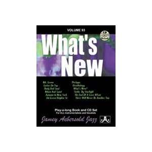 Jamey Aebersold Vol. 93 Book & CD   Whats New Musical 