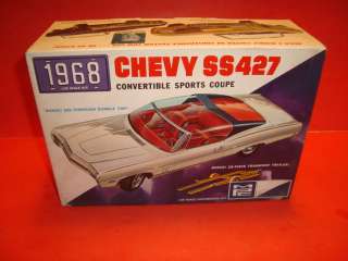 MPC 1968 Chevy Impala SS 427 Conv. Unb. Model Car Kit  