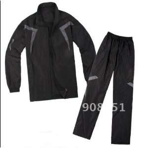 new 207q black mens zipper sportswear autumn winter track suit sports 