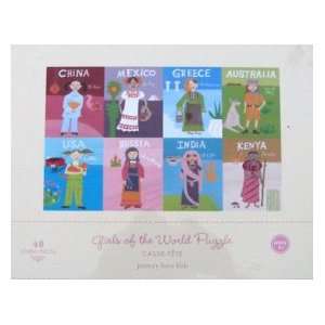    48pc. Pottery Barn Kids Girls of the World Puzzle Toys & Games