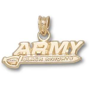  US Military Academy New Army Sword 5/16 Pendant (14kt 