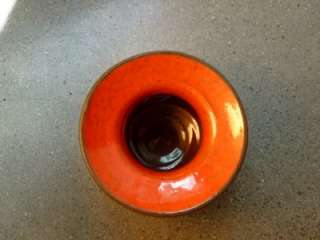 Denmark Ulla Lonow Art Pottery Drip Glaze Bud Vase  