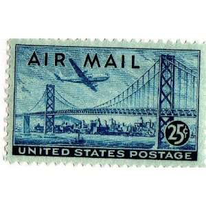  U.s.postage AIR Mail 25c #C36 1947 