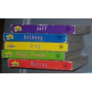  Wiggles 5 Board Books Wiggly Time, Greg Jeff Anthony 