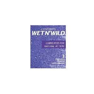  Wet N Wild   Lubricated Premium Latex Condoms   Pack of 3 