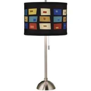  Giclee Palette Squares Table Lamp