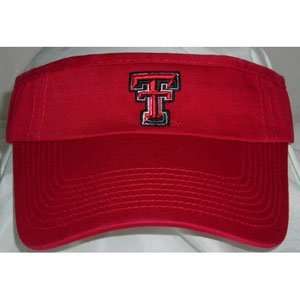  Texas Tech Red Raiders Mascot NCAA Adjustable Visor 