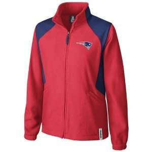   England Patriots Womens Micro Rhythm Fleece Jacket: Sports & Outdoors