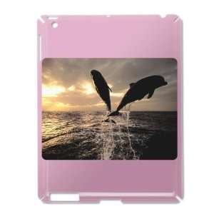  iPad 2 Case Pink of Dolphins Flying in Sunset Everything 