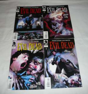 THE EVIL DEAD comic books #1,2,3,4 ~ FULL SET  