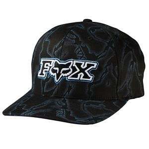  Fox Racing Dot Fader Flexfit Hat   L/XL/Black: Automotive