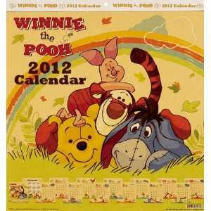  Japanese popular Anime Calendar 2012 Winnie the Pooh 