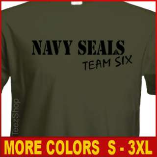 NAVY SEALS Team Six DEVGRU Bin Laden dead ST6 T shirt  