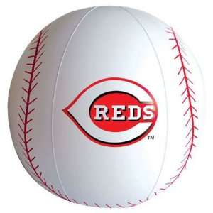  Cincinnati Reds Large Inflatable Beach Ball Toy: Sports 