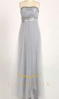 CONIEFOX Elegant Strapless Prom dress party dress pageant dress 56832