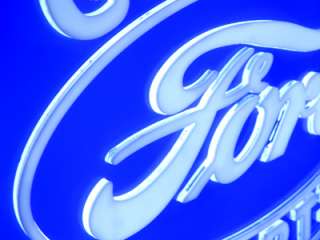 FORD BLUE OVAL 3D LIGHTBOX SIGN  
