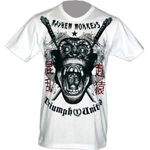  Triumph United Mayhem Monkey Miller Screaming Shirt (Size 