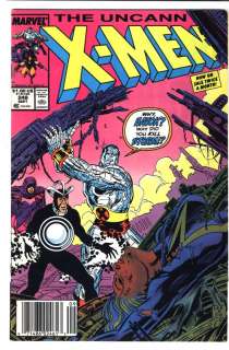Uncanny X men #248 1st Jim Lee art Wolverine Havok 7.0  