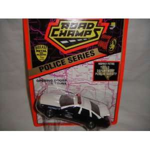  ROAD CHAMPS 1:43 POLICE SERIES CHEVROLET CAPRICE TEXAS 