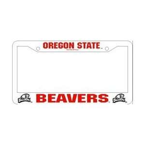  2 Oregon State Beavers Car Tag Frames