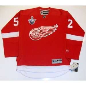   Ericsson Detroit Red Wings 08 Cup Jersey Rbk