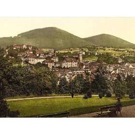   Poster   View from the Roman Chapel Baden Baden Baden Germany 24 X 18