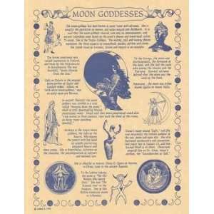  Parchment Posters The Moon Goddesses Health & Personal 
