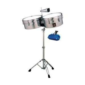  LP Aspire Timbale Set with High Pitch Jam Block (Standard 
