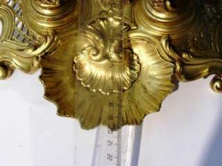 19th Century antique Ottoman Turkish Gold plated bronze inkwell.Rare 
