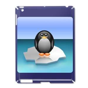  iPad 2 Case Royal Blue of Cute Baby Penguin Everything 