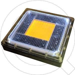  LED Solar Ground Lights / Constant On Orange Color: Home 