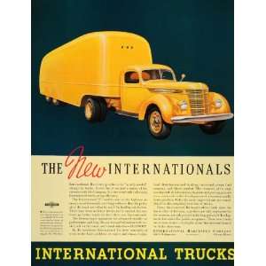   International Truck Model D 50   Original Print Ad: Home & Kitchen