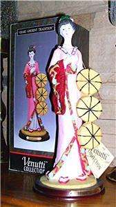 GEISHA GIRL Osaki JAPANESE VENUTTI COLLECTION FIGURINE  
