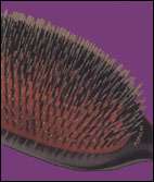 boar bristle nylon tufts generally used for normal to thick hair