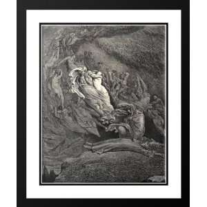  Dore, Gustave 28x34 Framed and Double Matted The Inferno 