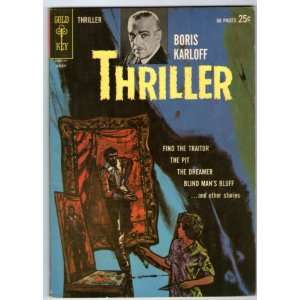 Boris Karloff Thriller#2 Comic Book (Jan 1963) Boris Karloff  