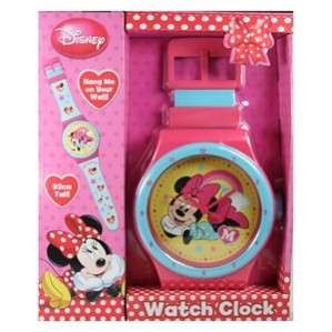 Minnie Mouse OFFICIAL Large Wall Watch Clock 92cm Tall   DISNEY GIFTS 