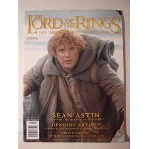  Lord of the Rings Fan Club Official Movie Magazine Issue 