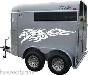 Horse tribal side body graphics decal decals fit any Truck Trailer 