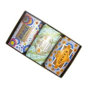    Claus Porto Boxed Soap Set   (Melodia, Rivale, Banho): Beauty