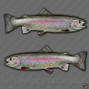 Rainbow Trout fish fishing decal sticker  