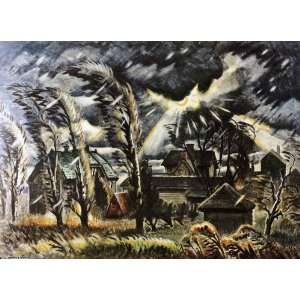   Charles Burchfield   32 x 24 inches   December Storm
