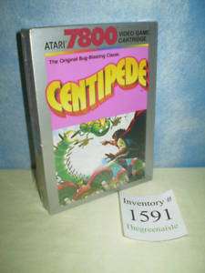 Centipede Atari 7800 Video Game FACTORY SEALED Low Ship 077000400154 